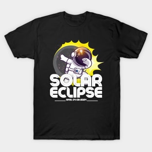 Solar Eclipse April 04 08 2024 Space T-Shirt